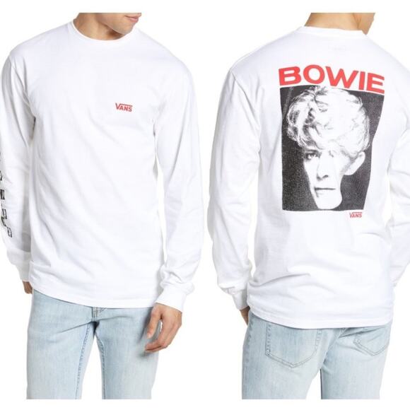 Vans Other - NEW VANS x David Bowie Serious Moonlight Long Sleeve Cotton T-Shirt Boys…